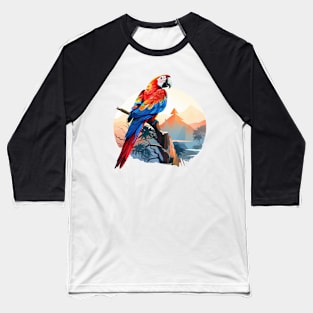 Macaw Lover Baseball T-Shirt